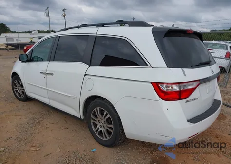 2011 Honda Odyssey Ex-L from USA, damaged, VIN 5FNRL5H66BB057408